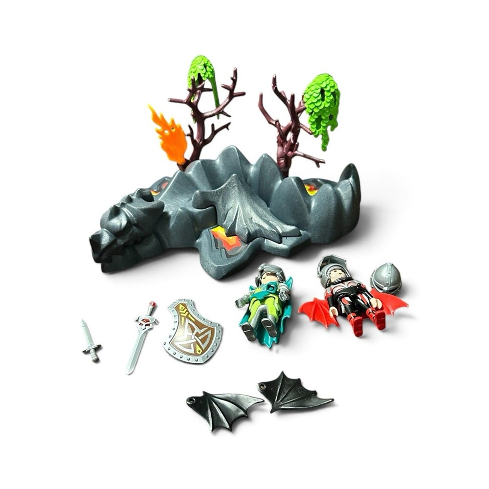 Playmobil 4147 Knights Dragon Rock- Incomplete